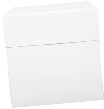 Warmhm Box Box Tortenschachtel Kuchen Transportbehälter Kuchen Liefert Kuchenboxen Zum Mitnehmen Werkzeuge Zum Backen Von Kuchen Kuchenschachteln Mitnehmen Kuchen Behälter Weiß Papier