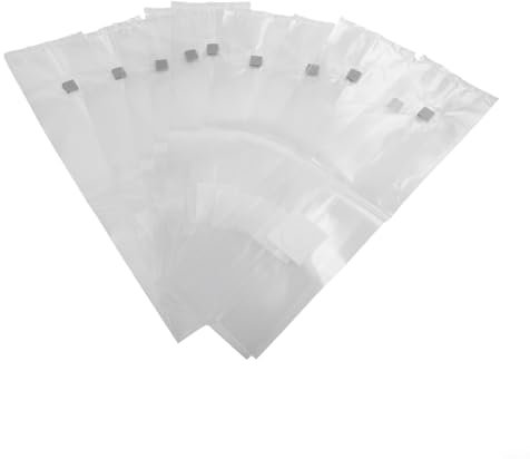 FUANA Set di 10 sacchetti per la coltivazione di funghi, diverse dimensioni, per uno sviluppo miceliale ottimale (25 × 50)