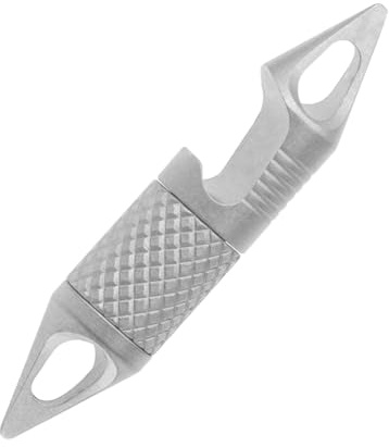 Giwnhvx Mini anneau pivotant universel en alliage de titane - Accessoire portable - Ouvre-bouteille - Facile à utiliser