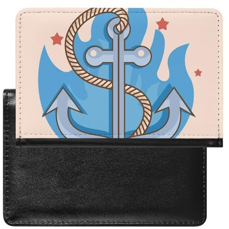 NYKVTG Reisepasshülle Segeln Reisepass Tasche Reise Gadget Impfpass Hülle Für Damen Herren