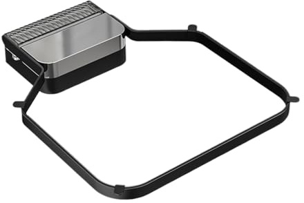 Ungtyb Passoire d'angle pour évier de cuisine – Passoire pliable à ventouse – Récupérateur de nourriture avec 100 sacs filtrants en maille, pour drainer les déchets alimentaires, les déchets et les