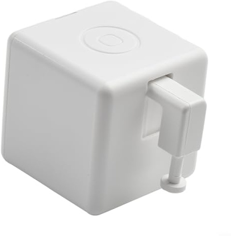Advokingtap Pulsador de botón inteligente para Zigbee para interruptor de luz automático compatible con interruptores basculantes y botones adecuados para oficina en casa (interruptor)