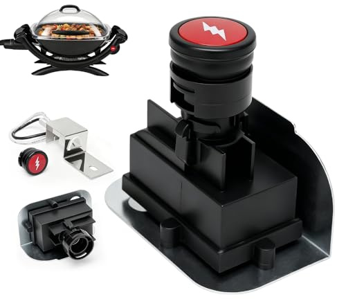 XPJBKC Encendido Piezoeléctrico para Weber Q120 Q1200, Metal Kit de Encendido Electrónico, Encendedor Piezoeléctrico De Repuesto Cocina Exterior Fiestas Jardín,Camping,Amantes Barbacoa Particulares