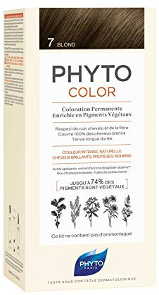 Phyto Protocolor Box Haarfärbemittel, 7 Blond 182 ml
