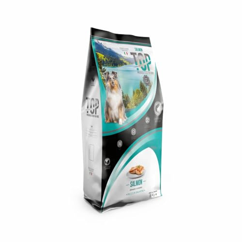 Dagel Mangimi - Top Salmon - Alimento secco completo per il mantenimento di cani adulti, ricco di salmone, 1 confezione da 3 kg
