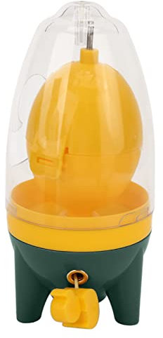 Shaker à œufs, mélangeur de jaunes d'œufs, machine à œufs dorée portable, secoueurs à œufs manuels, broyeur à œufs, mélangeur de blanc d'œuf et de jaune avec corde de traction.(Vert)