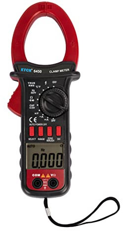 OUSIKA Clamp Meter ETCR6470 Digital Earth Clamp Meter Manual Dc Ac 20A -2000A Clamp Meter Small Analyzers (Color : Multicolored, Size : QD-ETCR6450)