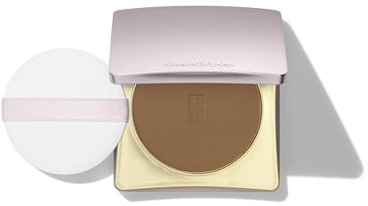 Elizabeth Arden, Flawless Skincaring Pressed Powder, Cipria Compatta per Viso, Polvere Fissante Trucco Effetto Mat, Tono Bronze, 9,9 g