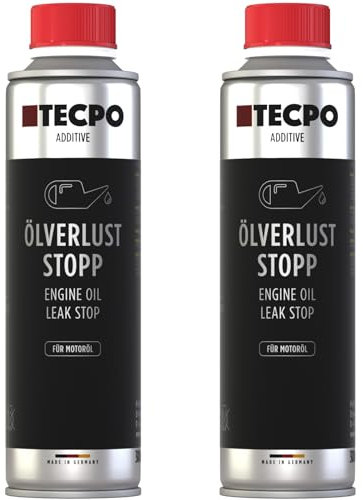TECPO 2X 300ml Ölverlust Stop Oil Leak Stop Motordichtmittel Additiv