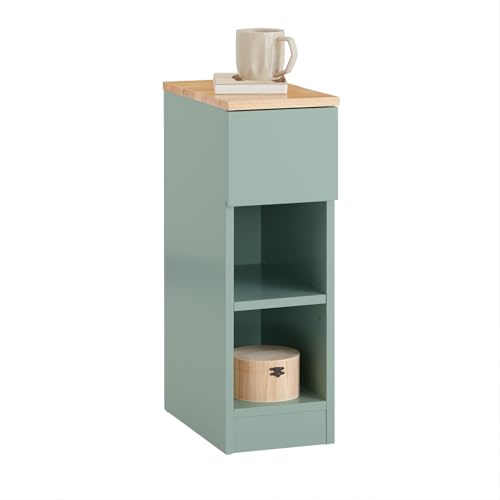 SoBuy Sidobord Förvaringsbord Soffbord Cafébord FBT111-GR