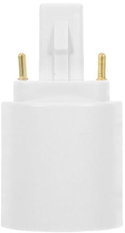 jojofuny Convertitore Portalampada G24d A E27 Adattatore Per 2 Luci Risparmio Energetico Per Apparecchi Di Illuminazione