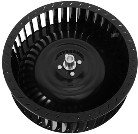 Mipcase Fan Blower Wheel Range Hood Parts Accessories, Universal Kitchen Hood Fan Electrical Parts, Metal Wind Wheel, Shaft Depth 27mm, for Restaurants and Hotels