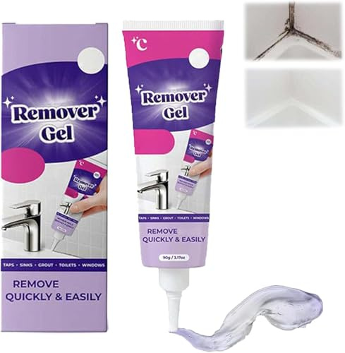 Gel Antimuffa, Potente Gel Detergente per La Casa, Altamente Efficace Nella Penetrazione, Adatto per Fughe Tra Piastrelle di Bagno E Cucina, Pareti E Fughe, Pulizia Rapida, Formula Sicura (1)