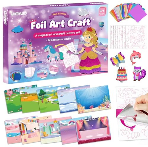 URMYWO Foil DIY Originales Manualidades Niños Juguetes Niña Regalo 3-12