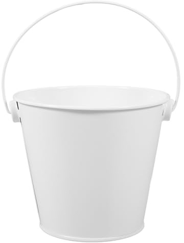 Mipcase Seau de Collecte d'Huile Blanc 8X10,5X12 CM pour Barbecue, Récipient Résistant à la Chaleur pour Graisse, Accessoire Cuisine Extérieur Multifonction, Nettoyage Facile, 1 Pièce