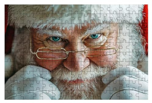 Puzzle 1000 Teile Weihnachten, Ältere Puzzle 1000 Teile Erwachsene, Puzzel für Die Ganze Familie, Klassische Puzzles Geschicklichkeitsspiel, Holzpuzzle Geschenke für Frauen Geschenke für Männer -1885