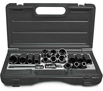 Ingersoll Rand SK4M14LN, Juego 14 Pzs Llaves Tubo Métricas 1/2 Alta Resistencia y Durabilidad para Coche, Trabajo Duro y Áreas Industriales