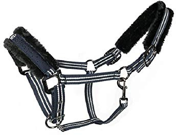 Cavallo Halfter Hinda, Größe:Warmblut, Farbe:darkblue