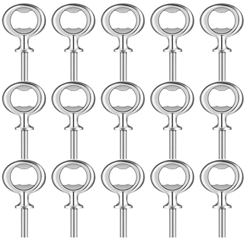 Vrttlkkfe 15Pcs Christmas Bottle Opener Bottle Opener DIY Beer Bottle Opener Blank Bottle Opener for Wood Turning Project,Et