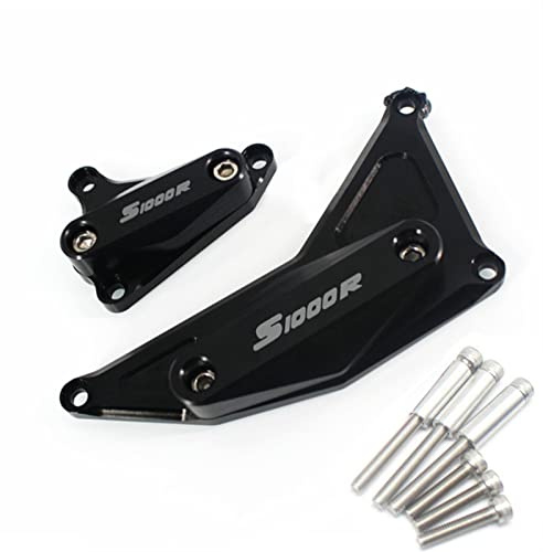 SLIMES Motorrad Motorrad CNC Motorabdeckung Sturzpads Crash Protector Für BMW S1000R S1000RR S1000XR S 1000 R RR XR HP4 (Color : Black-S1000R)