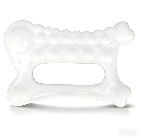 Gua Sha Massage Werkzeug Set, Keramik Gua Sha Board Gesichtspflege Gerät Bequemes Kratzen Massage Werkzeuge Guasha Massager Kit für Frauen Erwachsene Rücken Beine Arme