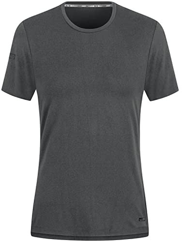 JAKO Damen T-Shirt Pro Casual, Aschgrau, 36