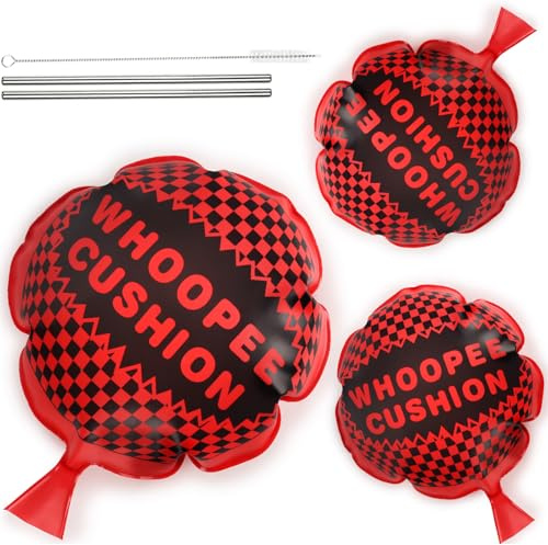 POPLAY 3 PCS Whoopee Cushions, Prank Gifts Fart Pillow Toys for Novelty Party Favors Kids and Adults