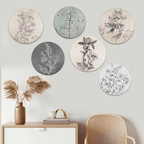 YiYa Decorazione Murale in Legno Bohemian per Soggiorno - Arte da Parete Minimalista per Decorazioni Casa e Agriturismo