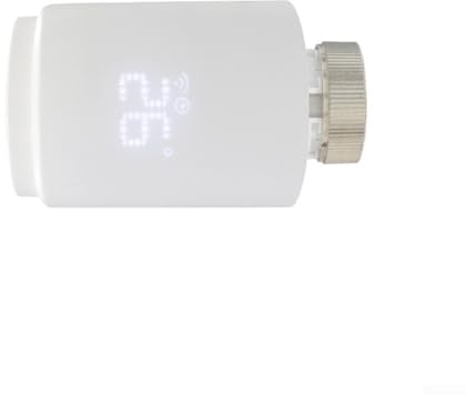 Programmierbares Thermostatventil, Smarte Heizkörpersteuerung mit ZIGBEE-Technologie für Tuya Smart Home, Sprachaktivierte Temperaturanpassung, 7-Tage-Planung, für moderne Heimheizungsautomatisierung
