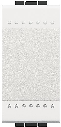 Bticino sn4915nf livinglight FP Copritasto illuminabile, 1 módulo, Blanco
