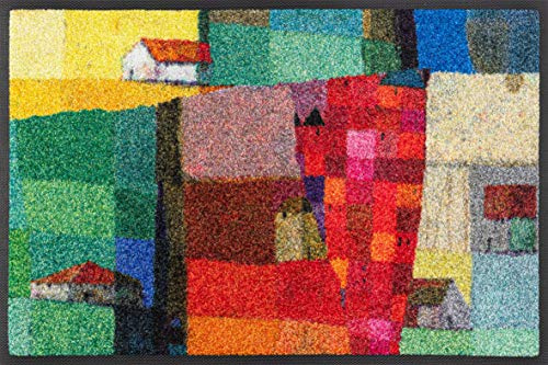 Wash+Dry Alfombra Venetien 50x75cm, Adecuada para Interiores y Exteriores, Lavable