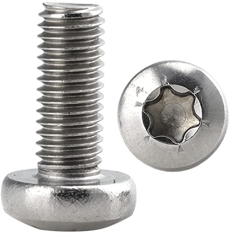 FASTON® Linsenkopfschrauben M6x20 mit InnensechsrundTX DIN 7985 Edelstahl A2 V2A (20 Stück) Kreuzschlitzschraube Linsenkopf Schrauben Gewindeschrauben Vollgewinde (ISO 7045)