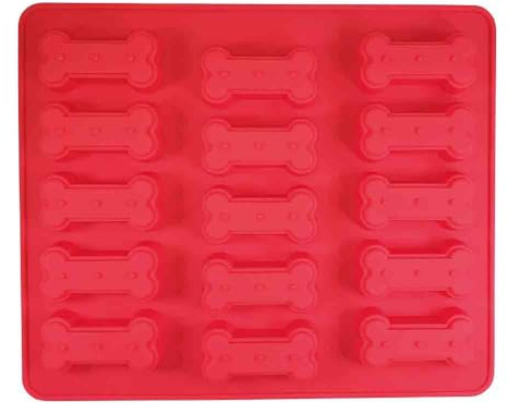 Nobby Silikon Backmatte Knochen 30 x 25 cm; 15 St; 1 Figur