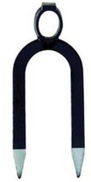 1PEZZO ZAPPONE BIDENTE OCCHIO OVALE ORSATTI - gr.900 cm.12x30h. occhio ? mm.34/37