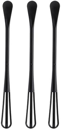 XEYYHAS 3 pezzi Mini Frusta Portatile Frusta Uova Frusta Strumenti Pasticceria Uova Mixer Utensile di Miscelazione Accessori da Cucina per Mescolare Uova Mini Cucchiaio