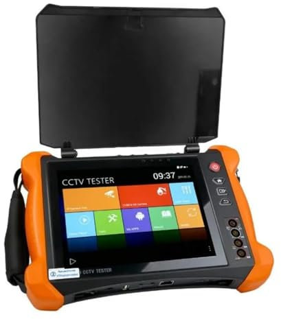 ARTGOS CCTV-Tester, CCTV Tester X9ADH X9MOVTADHS 8 Touchscreen IP Kamera Tester for TVI CVI AHD SDI 4K H.265 Kamera Test PTZ Controller Mit TDR Netzwerkkameratest (Color : X9-ADHS, Size : A)