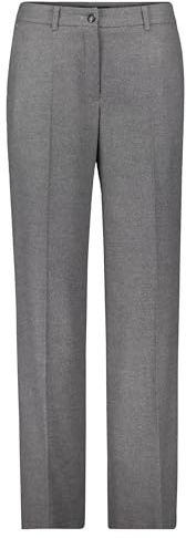 Betty Barclay Damen Pantalon Business à Plis repassés Grey Melange 40