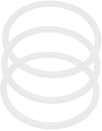 Cabilock 3stücke Flexible Silikon Dichtungsringe Für Vakuumversiegelte Becherdeckel Hitzebeständige Gummiringe Für Edelstahl Thermobecher Lebensmittel Frischehaltend Einfach Zu Reinigen Und