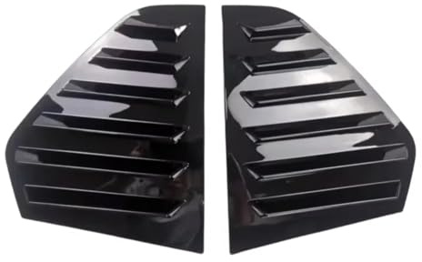 Tfkkaw Rear Roof Spoiler For VW For Golf 8 For GTI For GTD R For Line For TSI For TDI 2020-2-24 Car Rear Window Louvers Triangle Shutter Decoration Cover Sticker Trim Car Spoiler