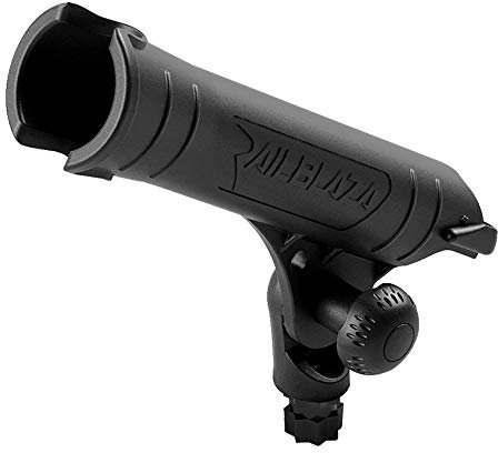 RAILBLAZA Unisex-Adult ND-178 PORTACAÑAS Rod Tube (SIN Base), Negro, Standard