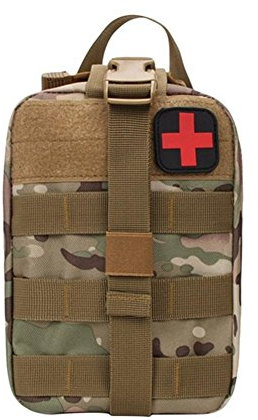 Kits de Survie en Plein air Sac médical Tactique Sac de Taille Multifonctionnel pour Le Voyage de Camping Escalade Cas d'urgence Trousse de Premiers Soins