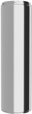 Edelstahl Schornsteinverlängerung - Doppelwandiges Schornsteinrohr in allen Längen und Durchmessern (Ø 200mm, 1000mm)