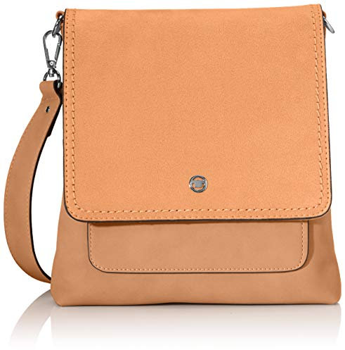 TOM TAILOR Umhängetasche Damen, Braun, Firenze, 24x5x24,5 cm, TOM TAILOR, Handtasche, Schultertasche