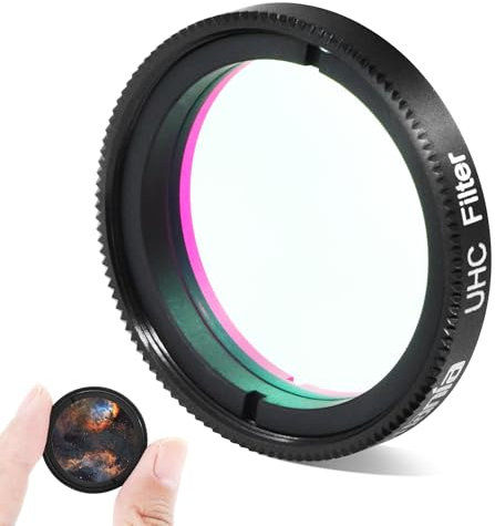Astromania UHC-Filter (Ultra High Contrast), 3,2 cm (1,25 Zoll) – hervorragende Sicht auf Orion, Lagune, Schwan und andere erweiterte Nebel