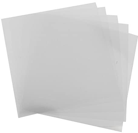 Wakects Papiers à Repasser Thermostabilité, 10 Pcs Carré Transparent Perles Fusibles Papier À Repasser Spécifié DIY Fusible Perle Papier De Fer pour Enfants Enfants Papier Ordinaire 23,8 X(Ordinaire)