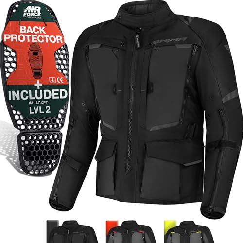 SHIMA Hero 2.0 Motorrad Jacke Hosen für Herren und Damen Motorradkombi AirForce