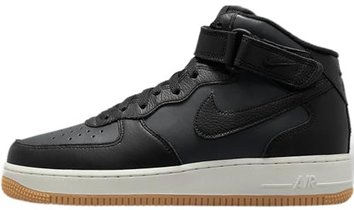 Nike Herren Air Force 1 Mid '07 LX Sneaker, Anthrazit Schwarz Anthrazit, 45 EU