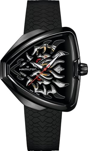 HAMILTON Hamilton Ventura Elvis 80 Skelett H24535332 Automatik-Herrenuhr, Armband