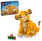 LEGO Disney Simba Das König der Löwen Junges baubares Disney Spielzeug für Kinder, Disney Collection, König der Löwen Film Spielzeug, Simba Spielzeugkonstruktion, Spielset Figur, lustiges Geschenk für