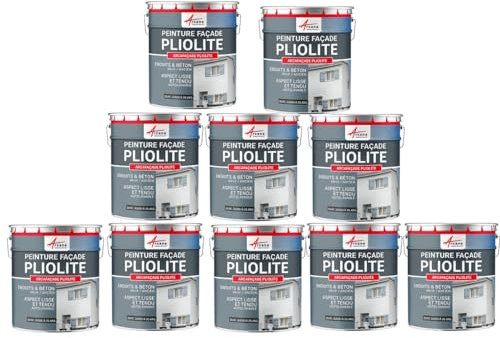 Pliolitfarbe - ARCAFACADE PLIOPROTECT Cremeweiß - RAL 9001-10 x 10 L